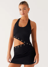 Riot Mini Dress - Black